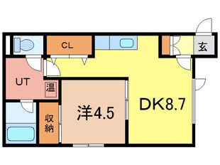 セレーノ旭町の物件間取画像